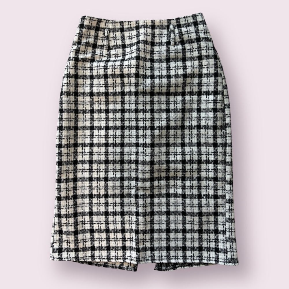 Tweed midi skirt (ch*nel inspired)